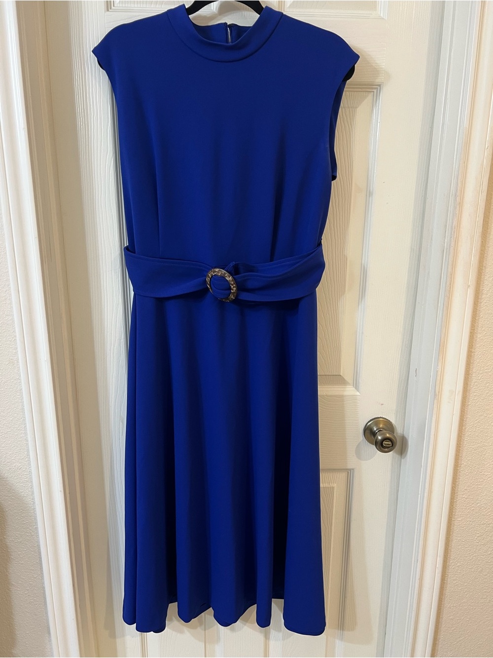 Calvin Klein Royal Blue Sleeveless Dress